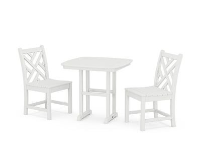 Chippendale Side Chair 3-Piece Dining Set