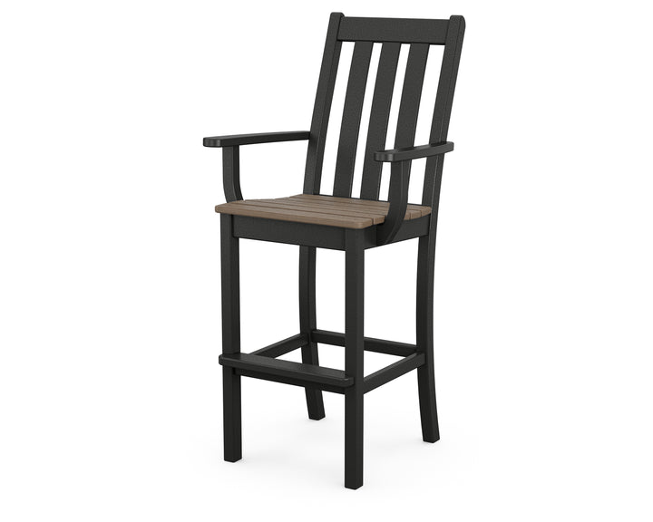 POLYWOOD® Vineyard Bar Arm Chair
