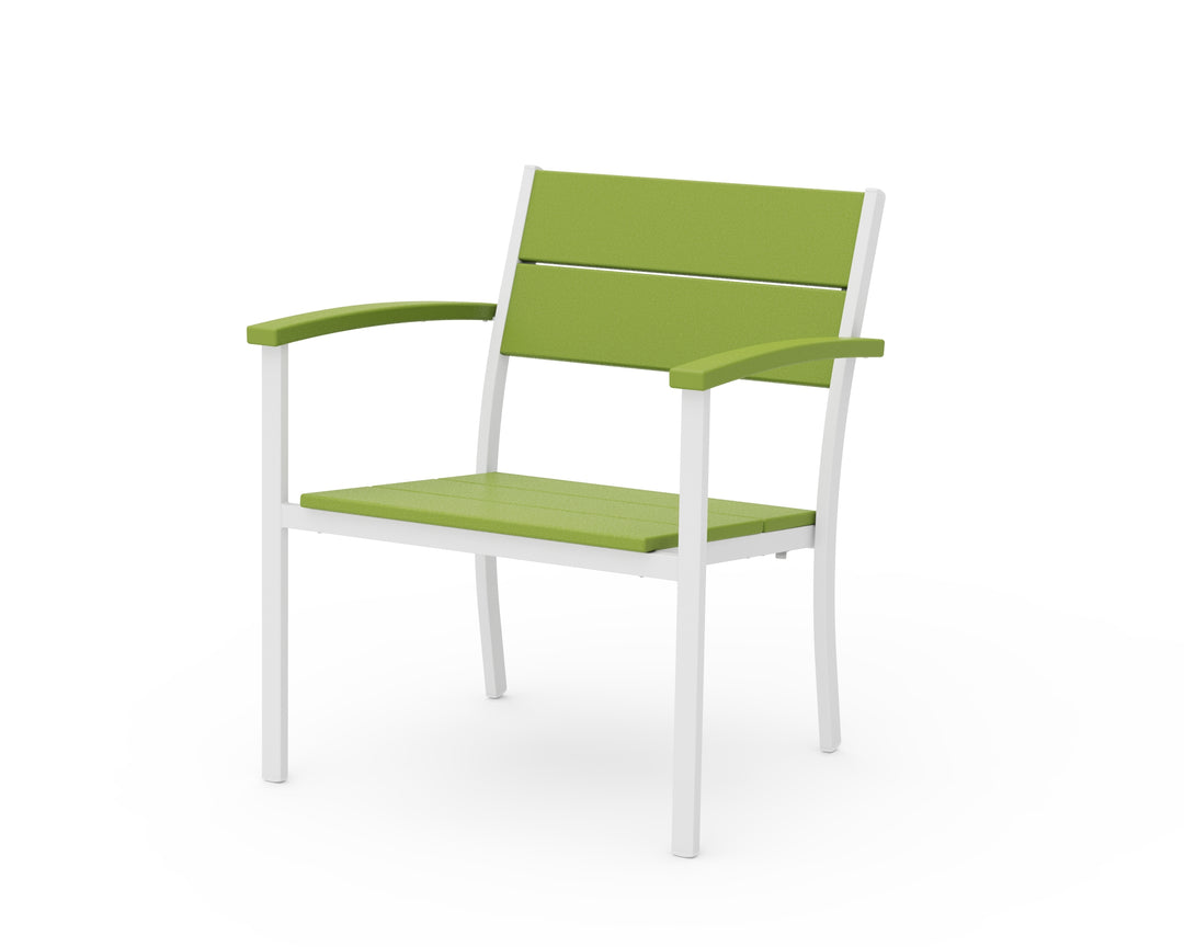 POLYWOOD® Main Street Stacking Lounge Arm Chair