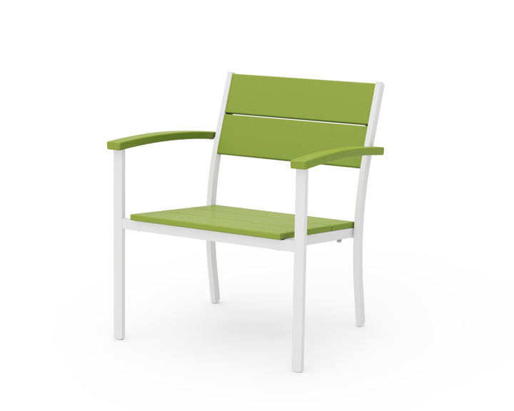 POLYWOOD® Main Street Stacking Lounge Arm Chair