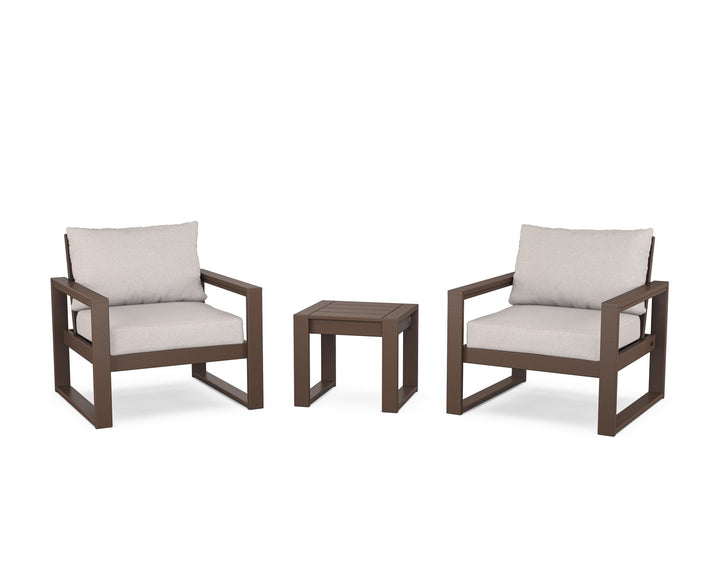 POLYWOOD® EDGE Sectional 3-Piece Deep Seating Set