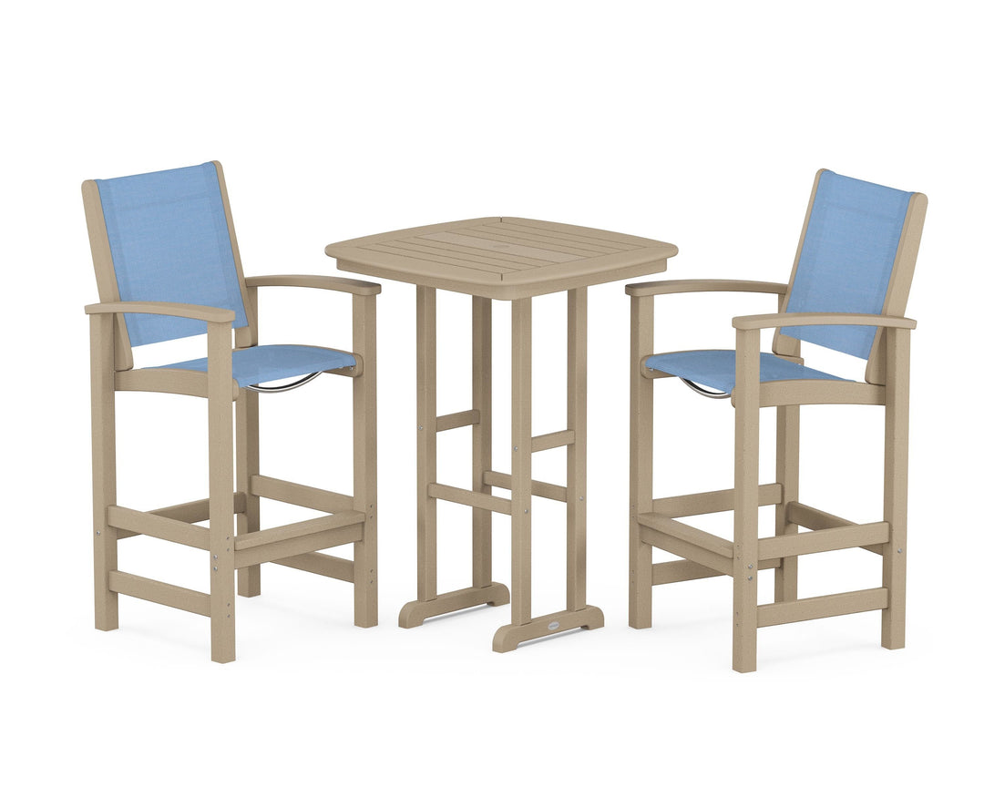 POLYWOOD® Coastal 3-Piece Bar Set