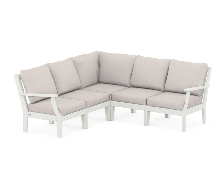 POLYWOOD® Braxton Modular 5-Piece Deep Seating Set