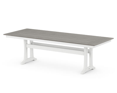 Farmhouse Trestle 38" x 96" Dining Table