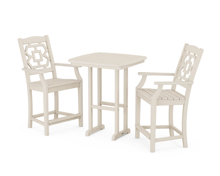 Martha Stewart by POLYWOOD® Chinoiserie 3-Piece Counter Set