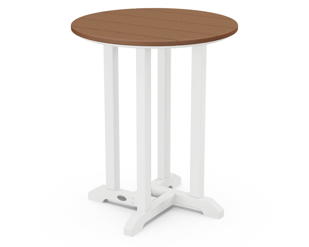 POLYWOOD® Contempo 24" Round Dining Table
