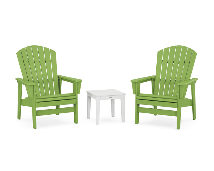 POLYWOOD® 3-Piece Nautical Grand Upright Adirondack Set