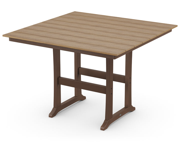POLYWOOD® Farmhouse Trestle 59" Bar Table