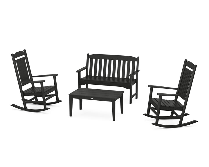 Country Living Cottage Legacy Rocking Chair 4-Piece Porch Set