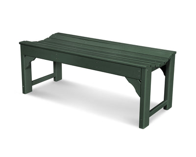 Traditional Garden 48" Backless Bench