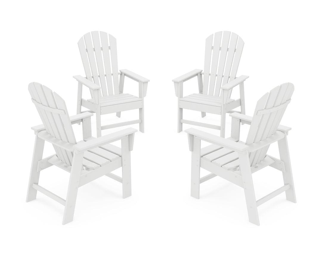 POLYWOOD® 4-Piece South Beach Casual Chair Conversation Set