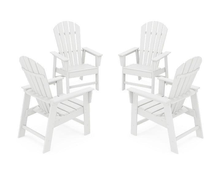 POLYWOOD® 4-Piece South Beach Casual Chair Conversation Set