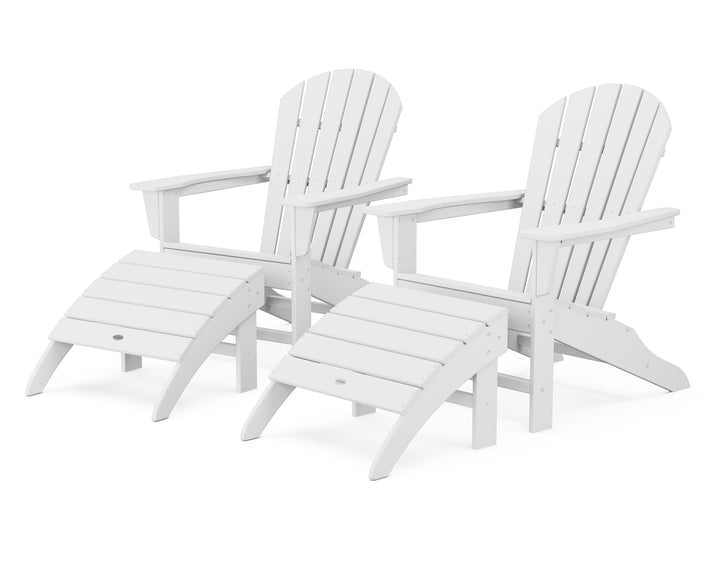 POLYWOOD® South Beach 4-Piece Adirondack Set