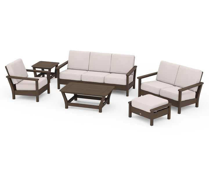 POLYWOOD® Harbour 6-Piece Outdoor Living Set