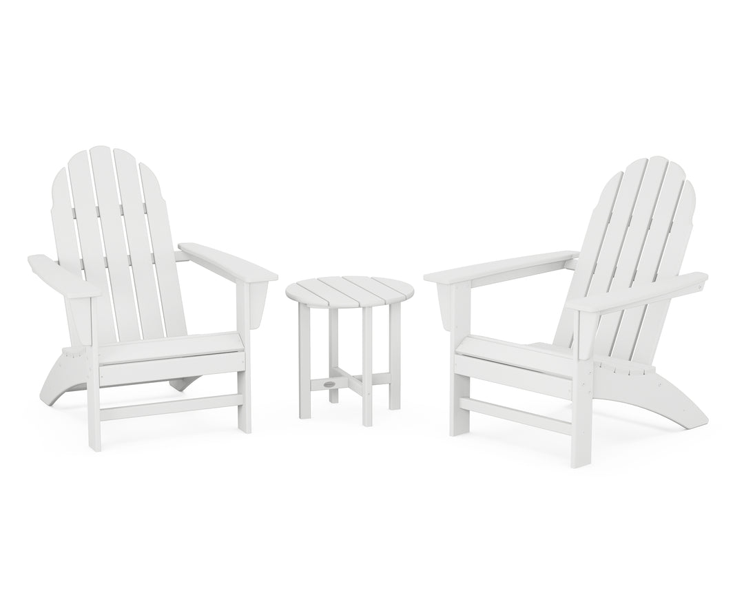 POLYWOOD® Vineyard 3-Piece Adirondack Set