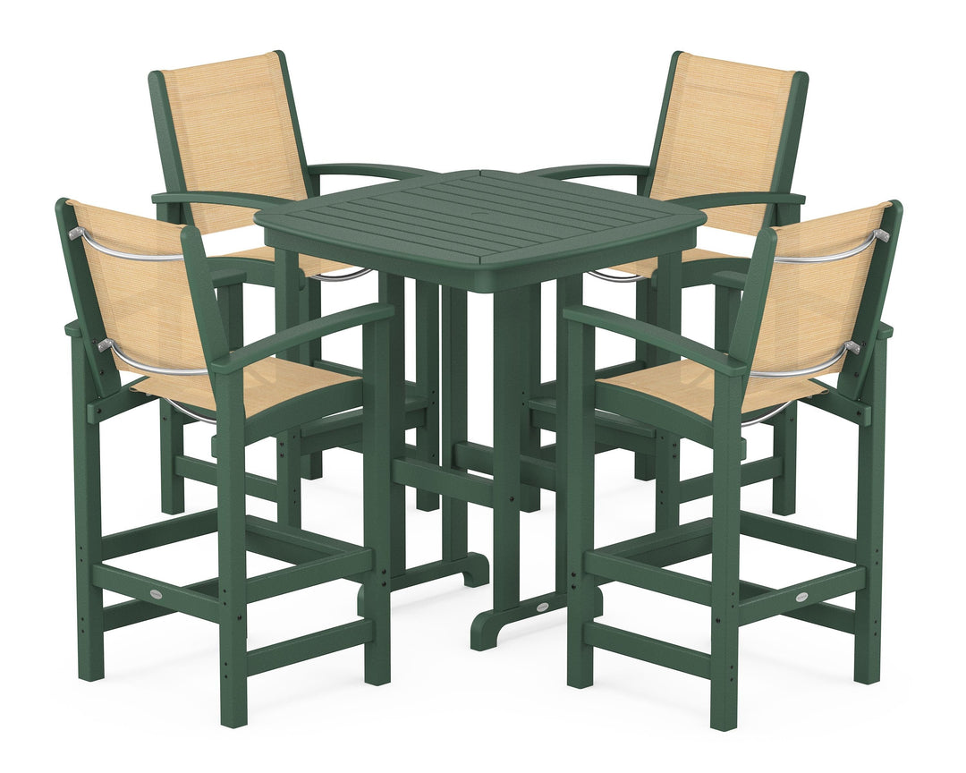 POLYWOOD® Coastal 5-Piece Bar Set