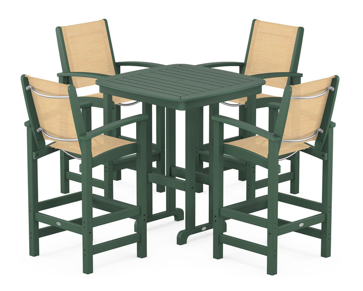 POLYWOOD® Coastal 5-Piece Bar Set