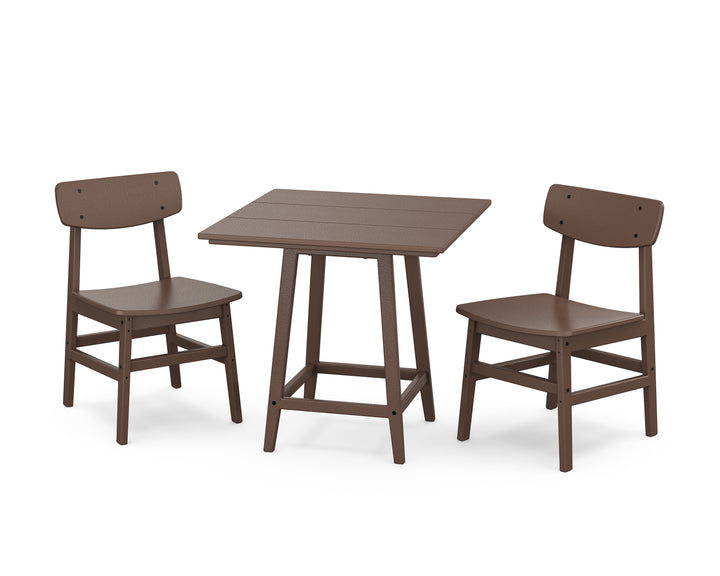 POLYWOOD® Modern Studio Urban Chair 3-Piece Bistro Dining Set
