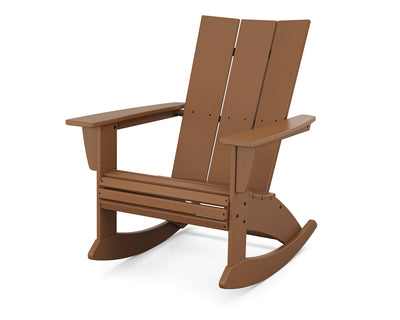 Modern Curveback Adirondack Rocking Chair