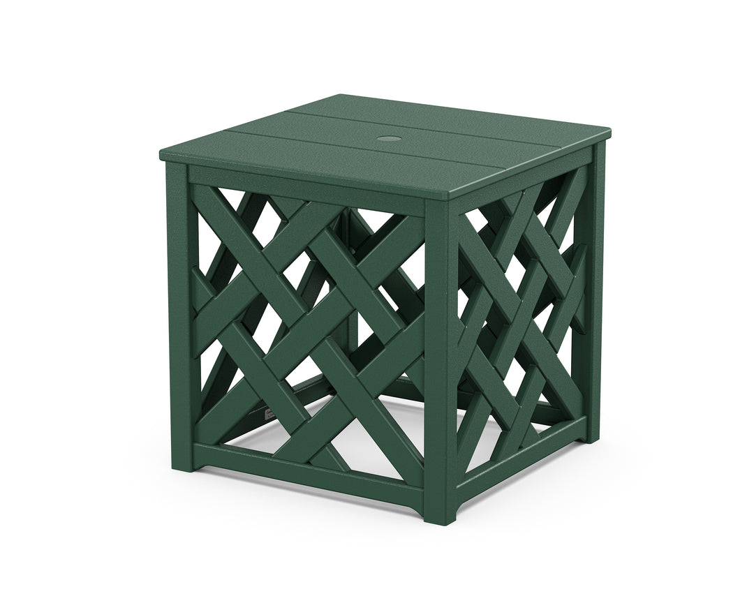 Country Living Wovendale Accent Umbrella Table