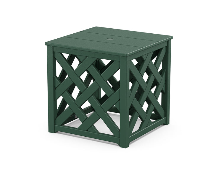 Country Living Wovendale Accent Umbrella Table