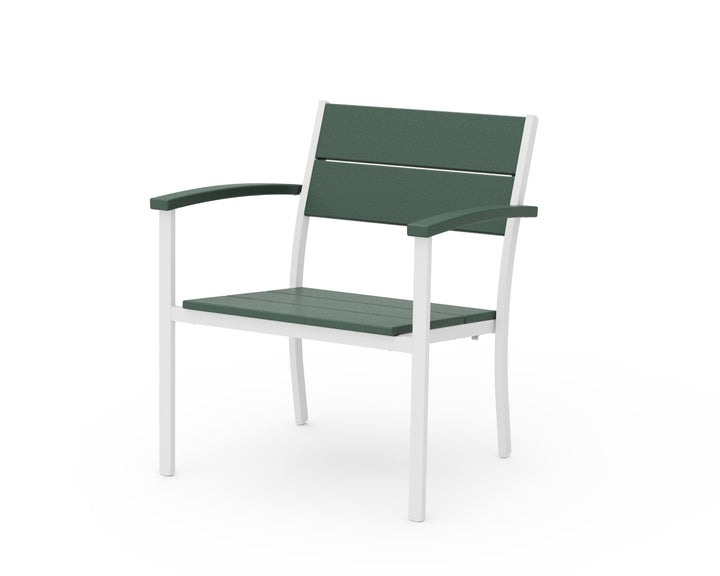 POLYWOOD® Main Street Stacking Lounge Arm Chair