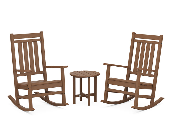 POLYWOOD® Estate 3-Piece Rocking Chair Set
