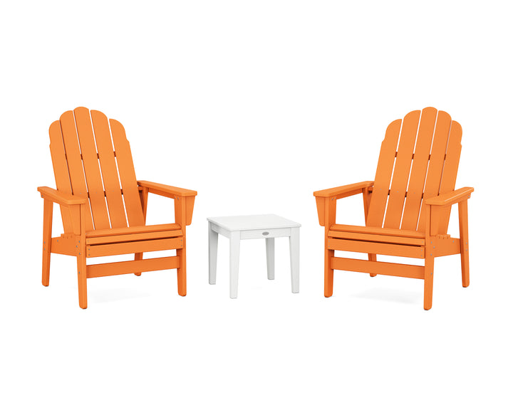 POLYWOOD® 3-Piece Vineyard Grand Upright Adirondack Set