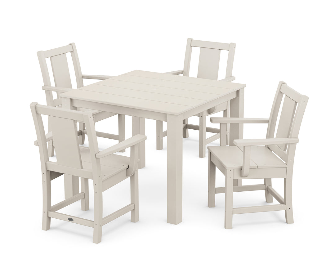 POLYWOOD® Prairie 5-Piece Parsons Dining Set