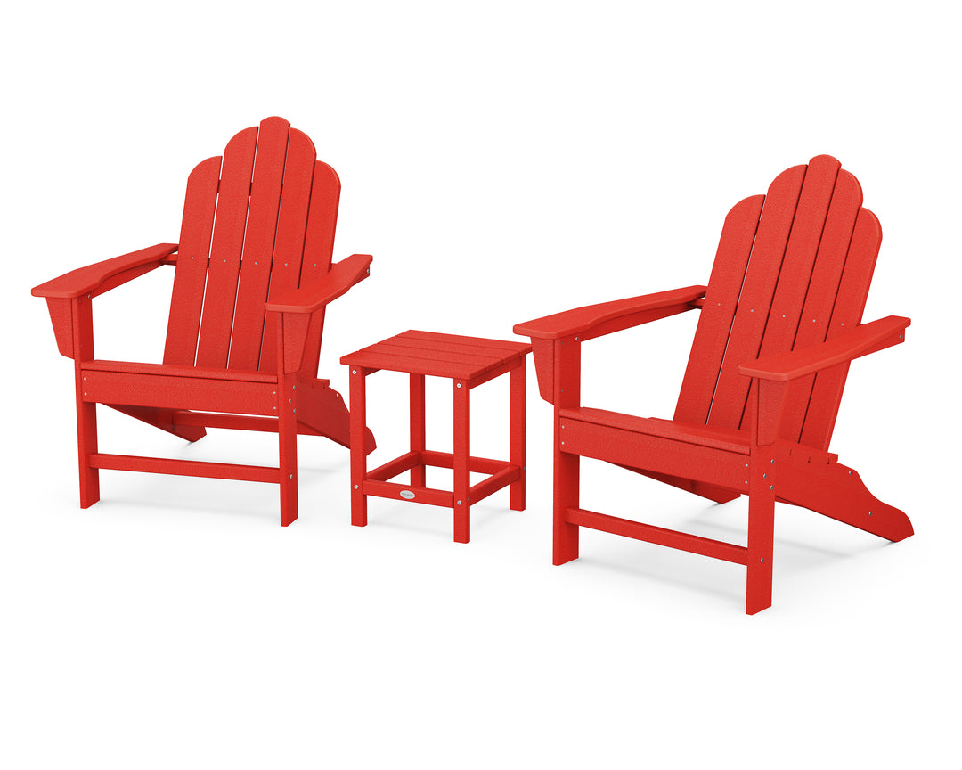 POLYWOOD® Long Island Adirondack 3-Piece Set