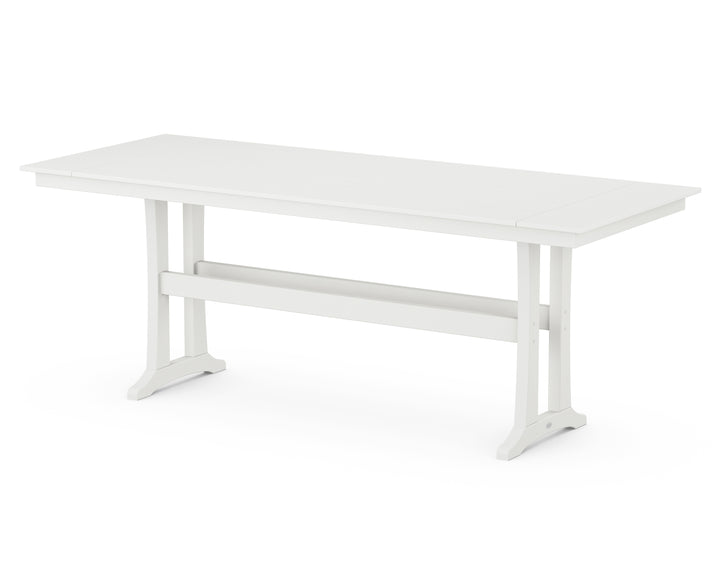 POLYWOOD® Farmhouse Trestle 38” x 96” Counter Table
