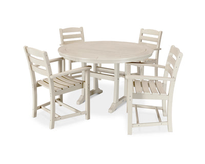 La Casa CafŽ 5-Piece Arm Chair Dining Set