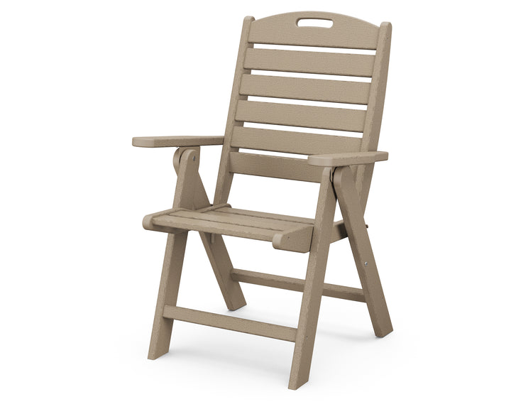 POLYWOOD® Nautical Folding Highback Chair