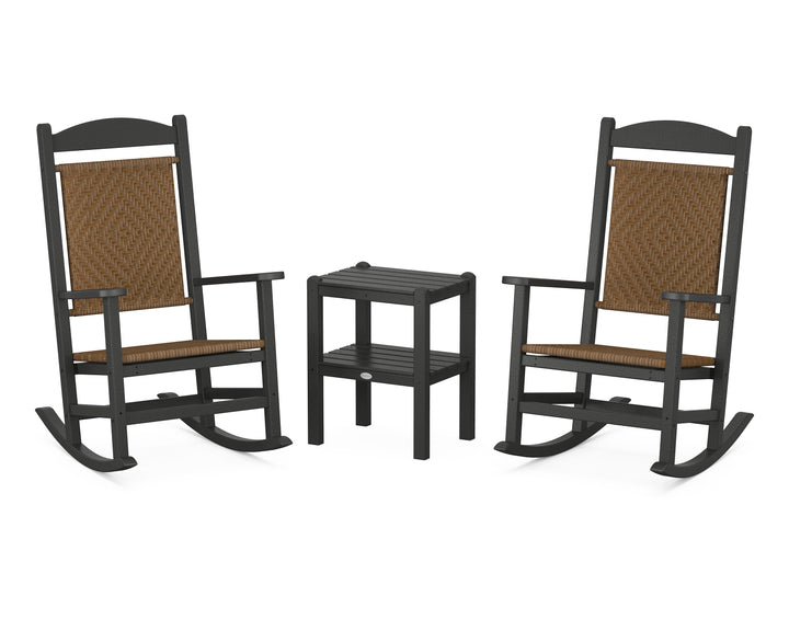 POLYWOOD® Presidential Woven Rocker 3-Piece Set