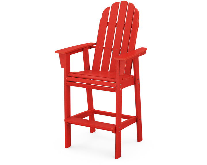 POLYWOOD® Vineyard Curveback Adirondack Bar Chair