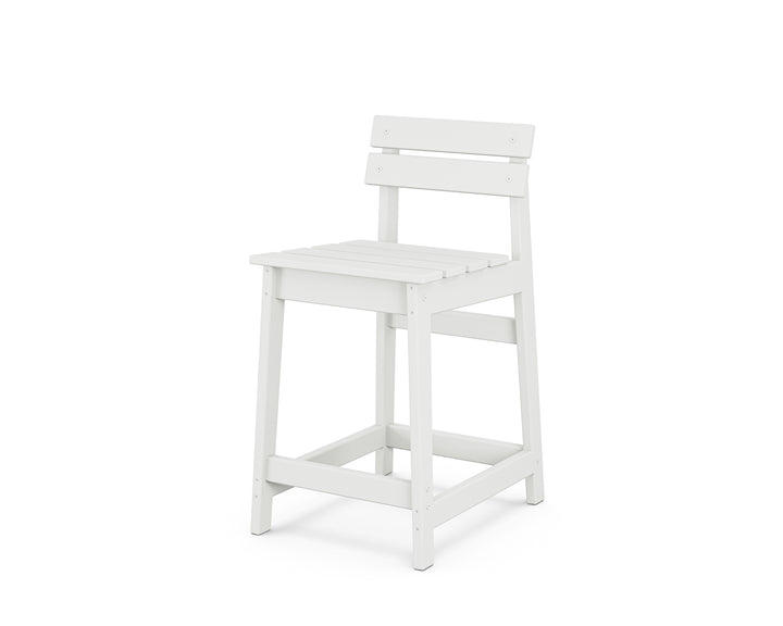 POLYWOOD® Modern Studio Plaza Lowback Counter Chair