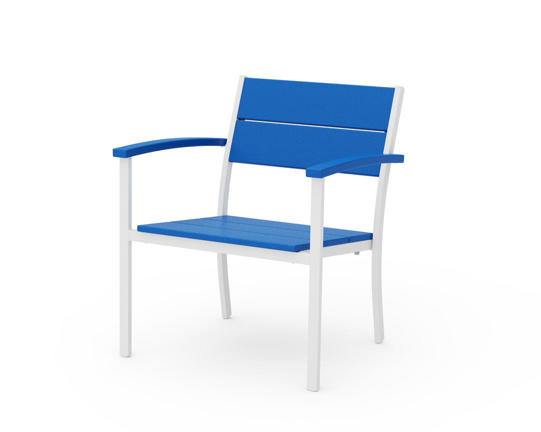 POLYWOOD® Main Street Stacking Lounge Arm Chair