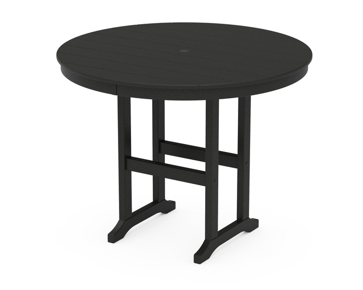 POLYWOOD® 48" Round Farmhouse Counter Table