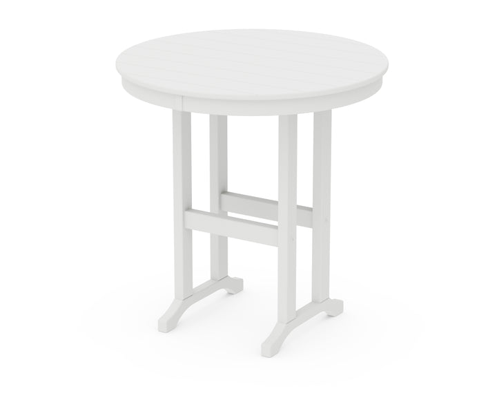POLYWOOD® 36" Round Farmhouse Counter Table