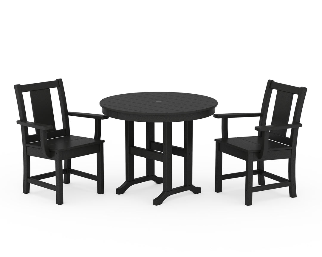 POLYWOOD® Prairie 3-Piece Farmhouse Dining Set