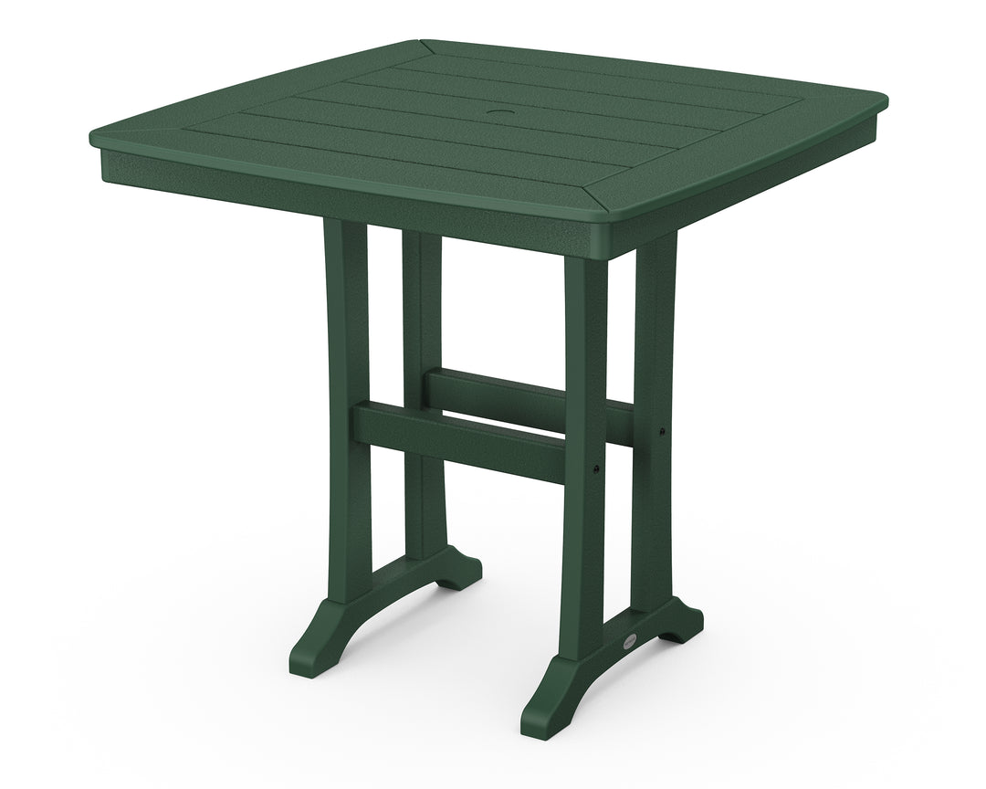 POLYWOOD® Nautical Trestle 37" Counter Table