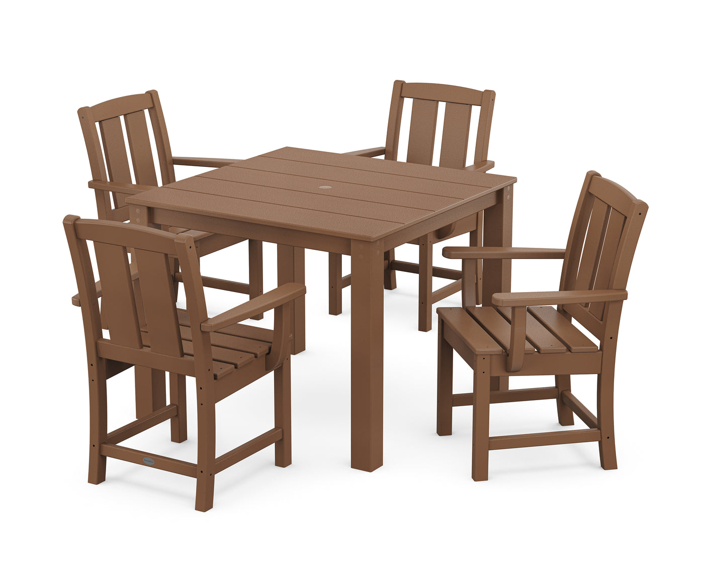 Mission 5-Piece Parsons Dining Set