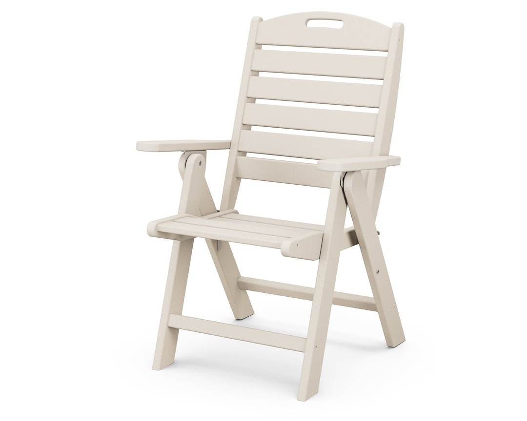 POLYWOOD® Nautical Folding Highback Chair