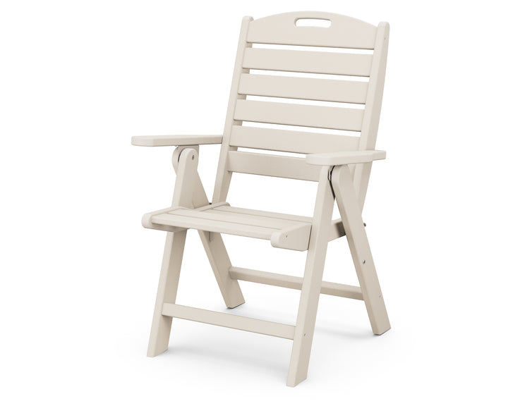 POLYWOOD® Nautical Folding Highback Chair