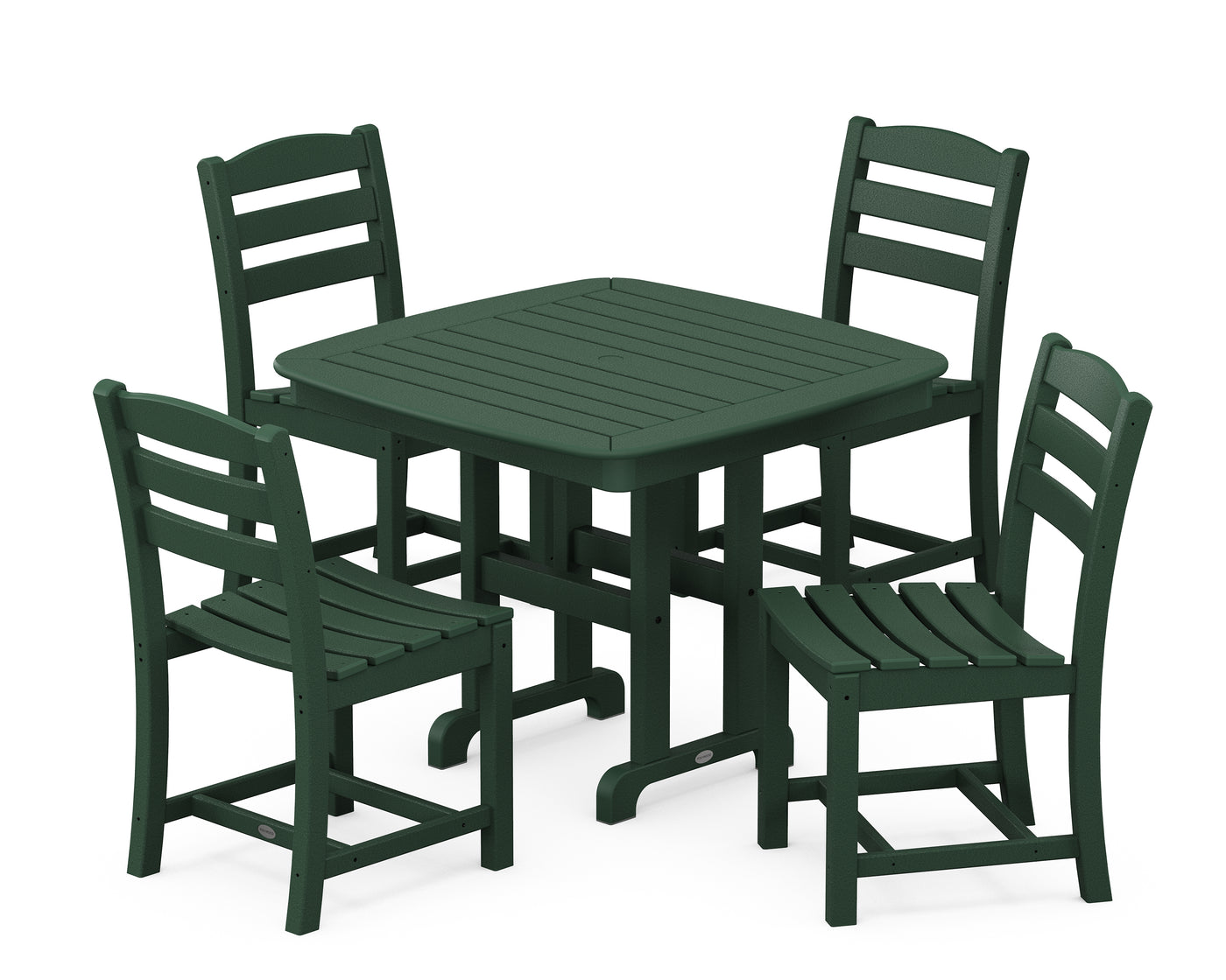 La Casa CafŽ 5-Piece Side Chair Dining Set