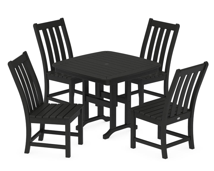 POLYWOOD® Vineyard 5-Piece Side Chair Dining Set