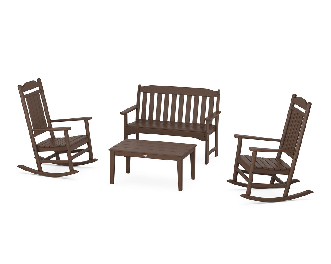 Country Living Cottage Legacy Rocking Chair 4-Piece Porch Set