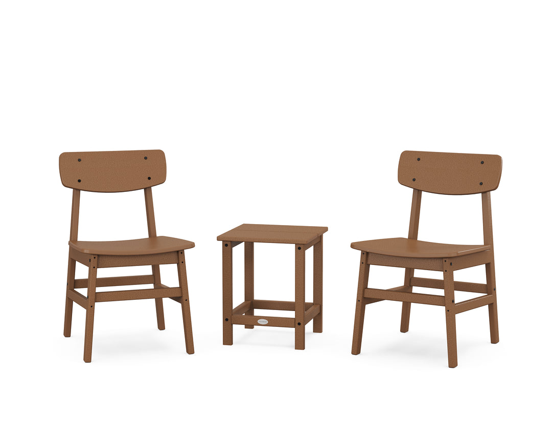POLYWOOD® Modern Studio Urban Chair 3-Piece Seating Set