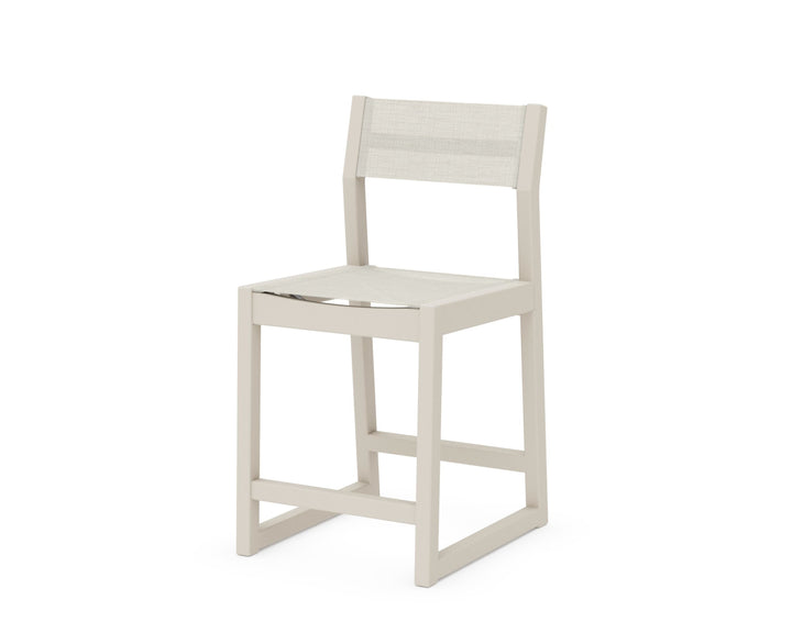 POLYWOOD® EDGE Sling Counter Side Chair
