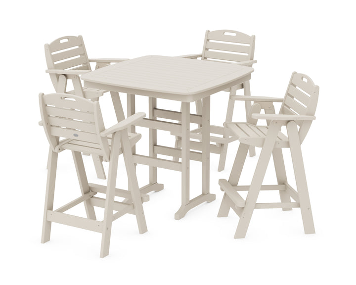 POLYWOOD® Nautical 5-Piece Bar Set
